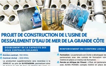 Usine de dessalement de la Grande Côte : un nouveau modèle de partenariat stratégique pour le Sénégal