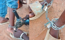 Tivaouane Peulh : un garçon de 9 ans retrouvé enchaîné – une découverte bouleversante Tivaouane Peulh : un garçon de 9 ans retrouvé enchaîné – une découverte bouleversante