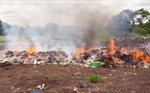 Kédougou : 20 tonnes de produits illicites incinérés pour une valeur de 44 millions FCFA  Kédougou : 20 tonnes de produits illicites incinérés pour une valeur de 44 millions FCFA