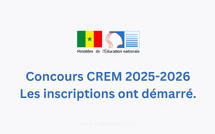 Concours CREM 2025 : ouverture des candidatures du 10 septembre au 10 octobre