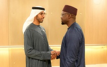 Visite officielle : Ousmane Sonko reçu à Abu Dhabi par le vice-président des Émirats arabes unis