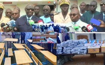 Thiès : Le ministre Moustapha Guirassy réceptionne du matériel scolaire en vue de la rentrée 2025-2026