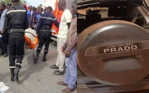 Thiès : Quatre personnes blessées dans un violent accident à Thiambokh