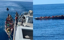 Secours en mer : 142 migrants interceptés à 120 km au large de Dakar