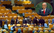 ONU : plusieurs délégations quittent la salle lors du discours de Netanyahu ONU : plusieurs délégations quittent la salle lors du discours de Netanyahu