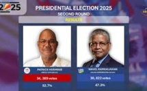 Présidentielle aux Seychelles : Patrick Herminie l’emporte