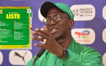 Coupe du monde U17 : le Sénégal dévoile sa liste de 21 joueurs pour le Mondial 2025 au Qatar Coupe du monde U17 : le Sénégal dévoile sa liste de 21 joueurs pour le Mondial 2025 au Qatar