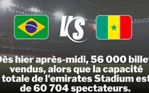 Sénégal–Brésil : l’Emirates Stadium affiche complet pour une rencontre de prestige