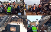 Renversement d’un car sur l’axe Khombole-Dakar : plusieurs personnes prises en charge