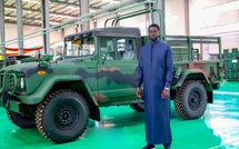 Diamniadio : mise en service de la première usine sénégalaise d’assemblage de véhicules militaires