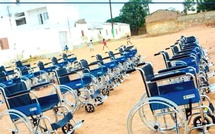 Kaffrine : un don de matériel de mobilité remis à des personnes en situation de handicap
