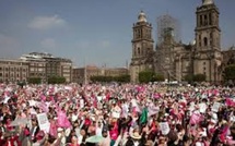 Mexique : des milliers de manifestants dénoncent « l’impérialisme américain » à Mexico