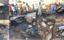 Diourbel : un feu ravage une concession familiale à Ngohé