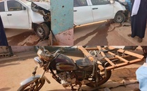 Saraya : un véhicule des douanes termine sa course dans une boutique après une poursuite