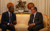 Ousmane Sonko arrive à Rabat pour la 15ᵉ Commission mixte sénégalo-marocaine