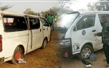 Accident à Linguère : treize blessés dont cinq graves après le renversement d’un minicar