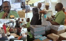 Ciment du Sahel offre un important lot de médicaments à la commune de Diass