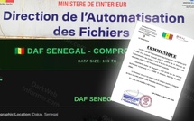 Incident informatique à la DAF : suspension provisoire de la production des cartes d’identité