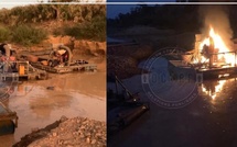 Falémé : 13 dragues neutralisées lors d’une opération du GARSI 2