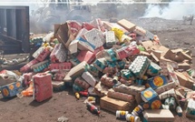 Kédougou : plus de 3 tonnes de produits impropres à la consommation détruites par le service d’hygiène