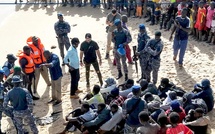 Fatick : 164 migrants interceptés après l’abandon d’une pirogue au large de Djifer