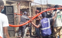 Kaffrine : un incendie provoque d’importants dégâts au marché central