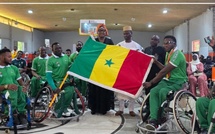 Thiès : Khady Diène Gaye remet le drapeau national aux Lions du basket en fauteuil pour la Coupe d’Afrique à Luanda
