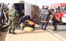 Lam-Lam : trois morts dans une collision tragique entre un bus, une Jakarta et un « Cheikhou Chérifou »