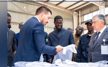 Diamniadio : Bassirou Diomaye Faye inaugure l’usine textile AVCI Global Industrie