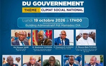 Climat social : huit ministres annoncés face à la presse à 17 h